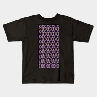 Purple diamond pattern Kids T-Shirt